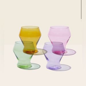 NEW Yield Millenium Stemless Glasses - Set of 4